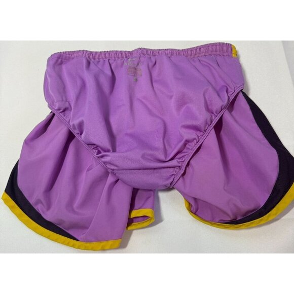 Nike Womens Purple Running Shorts Built in Brief Small Athletic Gym Workout - Picture 7 of 9